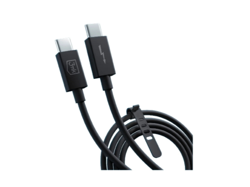 CABO 3MK HYPER THUNDERBOLT USB-C/USB-C 240W 8K USB4 BLACK