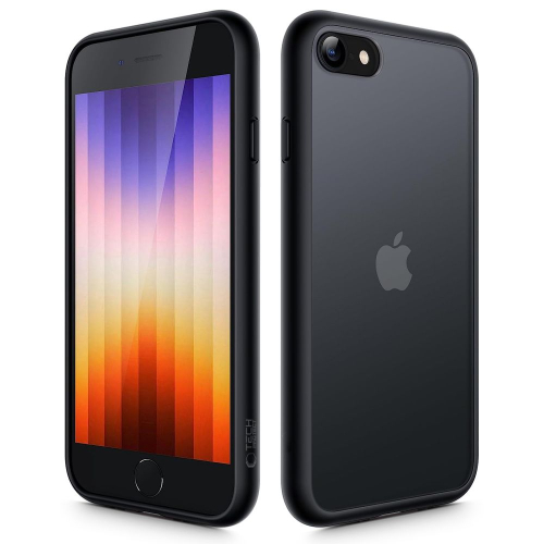 CAPA TECH-PROTECT IPHONE 7/8/SE 2020/2022 MATTFIT BLACK