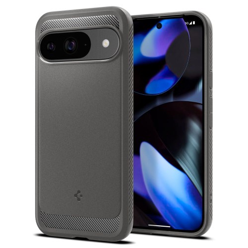 CAPA SPIGEN PIXEL 9 PRO/9 RUGGED ARMOR MARBLE GRAY