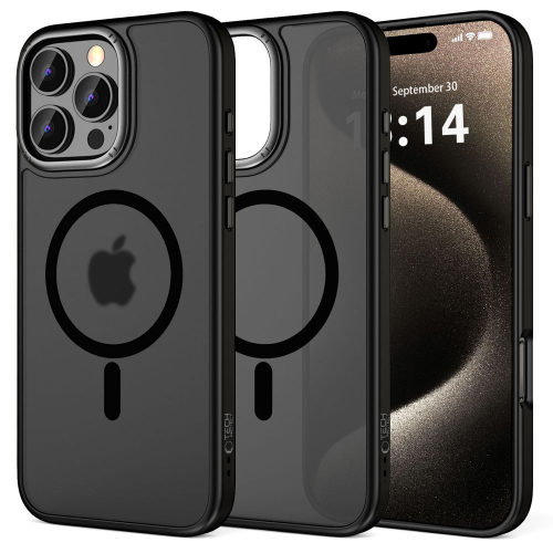 CAPA TECH-PROTECT MAGEDGE MAGSAFE IPHONE 16 PRO MAX MATTE BLACK/GUNMETAL