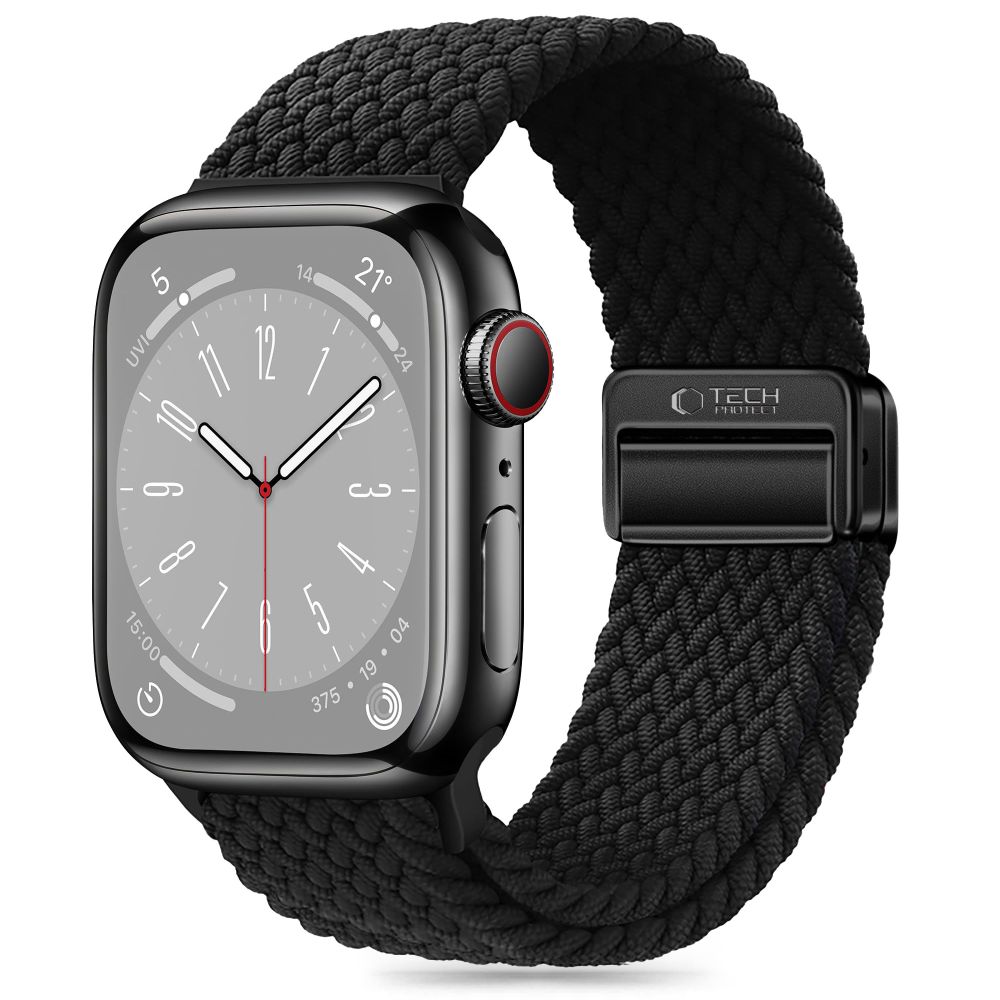 BRACELETE TECH-PROTECT NYLONMAG APPLE WATCH 38/40/41MM BLACK
