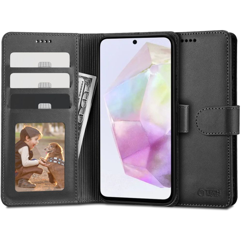 CAPA TECH-PROTECT WALLET SAMSUNG GALAXY A35 5G BLACK