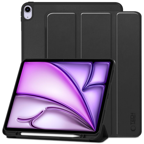 CAPA TECH-PROTECT SMARTCASE IPAD AIR 13" 1/2/ 2024-2025 BLACK