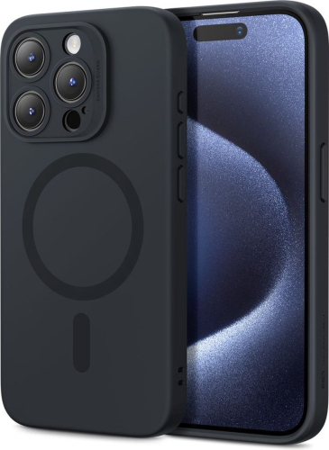 CAPA ESR HALOLOCK MAGSAFE CLOUD SOFT IPHONE 15 PRO MAX CLEAR