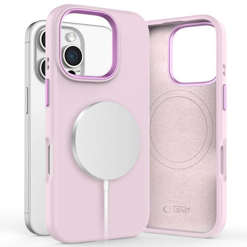 CAPA TECH-PROTECT SILICONE PURE MAGSAFE IPHONE 16 PRO MAX PINK PEARL