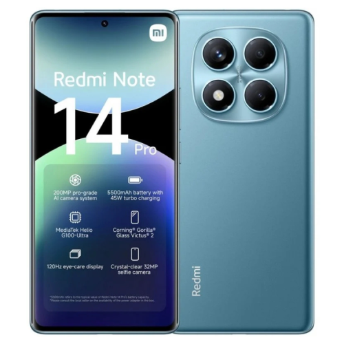 XIAOMI REDMI NOTE 14 PRO 8GB/256GB OCEAN BLUE