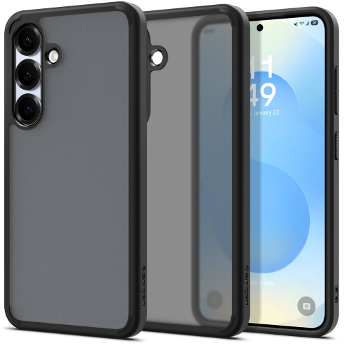 CAPA SPIGEN SAMSUNG GALAXY S25+ ULTRA HYBRID FROST BLACK  (ACS08986)