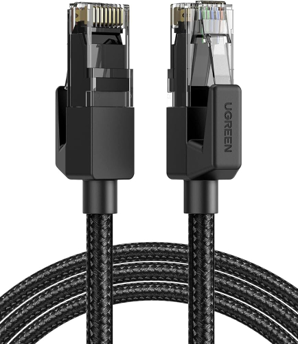 CABO UGREEN ETHERNET CAT 6 U/UTP LAN 3M BLACK (50193)