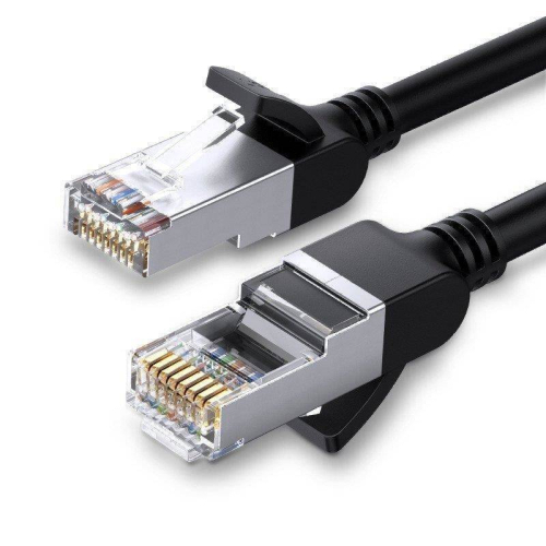 CABO UGREEN ETHERNET CAT 6 U/UTP 0.5M BLACK (50190)