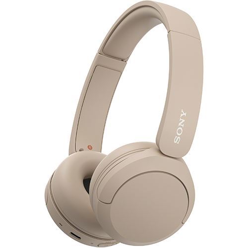HEADPHONES SONY WH-CH520 WIRELESS BEIGE