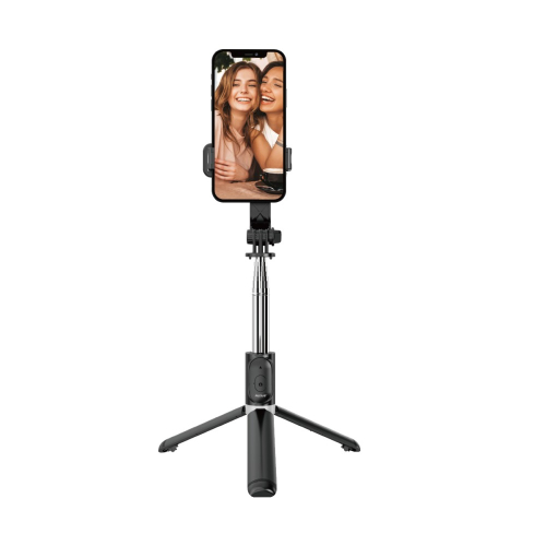 RIXUS BLUETOOTH SELFIE STICK TRIPOD (RXSF06) BLACK