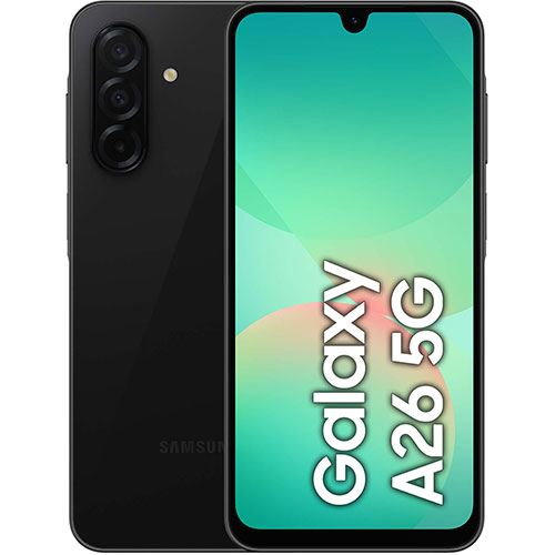 SAMSUNG GALAXY A26 5G 8GB/256GB BLACK (SM-A266B/DS)